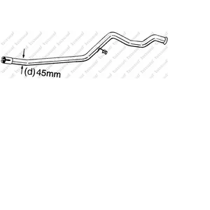 BOSAL Tuyau d'échappement pour PEUGEOT: 306 (Ref: 889-497)