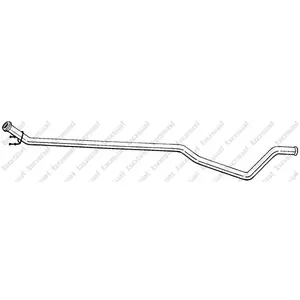 Tuyau d'échappement 950-059 Bosal 950059 pas cher