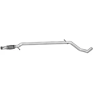 BOSAL Tuyau d'échappement 950-113 pour Panda Schrägheck (312_, 319_) pas cher