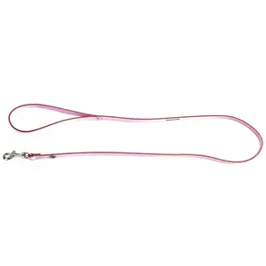 Laisse pour chien en cuir classique Martin Sellier Rose 10/1 m 3005976