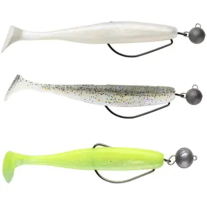 Comparateur de prix : Swimy Leurre Souple Pompei Shad+cheburashka Rig 7g 100 Mm 20 Unités