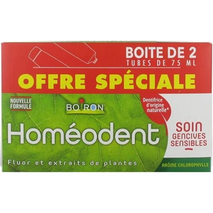 Boiron homéodent® soin gencives sensibles chlorophylle pas cher