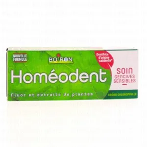Boiron Homéodent Dentifrice Soin Gencives Sensibles Chlorophylle 75ml pas cher
