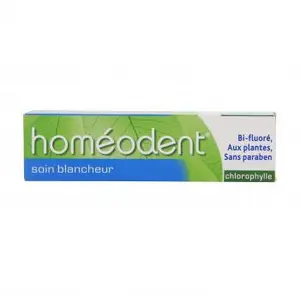 Boiron Homéodent Dentifrice Soin Blancheur Chlorophylle 75ml pas cher