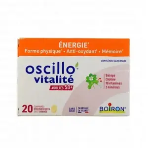 Boiron Oscillo Vitalité 50 + pas cher