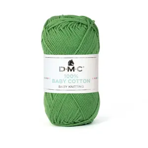 DMC Fil tricot et crochet 100% Baby Cotton 780 Vert