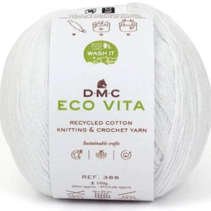Fil de coton recyclé ECO VITA 388 pour tricot et crochet - 100GR - DMC... pas cher