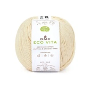Fil de coton recyclé ECO VITA 388 pour tricot et crochet - 100GR - DMC...