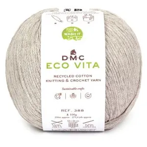 Non renseigné Fil de coton recyclé ECO VITA pour tricot et crochet - 100GR - DMC(...) - 103 Beige