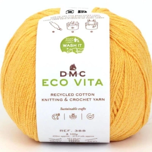 Fil de coton recyclé ECO VITA 388 pour tricot et crochet - 100GR - DMC...