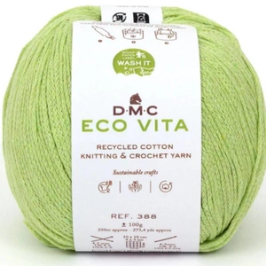 Fil de coton recyclé ECO VITA 388 pour tricot et crochet - 100GR - DMC...