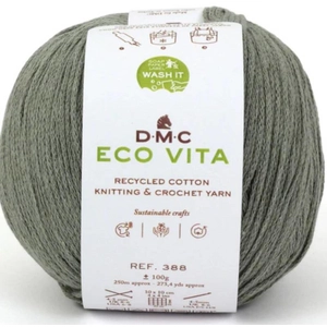 Fil de coton recyclé ECO VITA 388 pour tricot et crochet - 100GR - DMC... pas cher