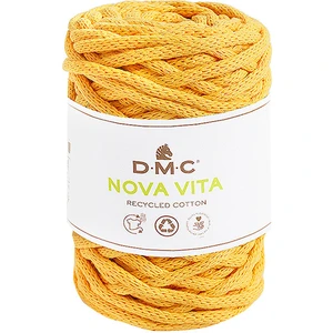 Comparateur de prix : Coton recyclé macramé ECO VITA 12 (250gr) ! - Dmc - certifié Oeko-Tex(...) - 92 Jaune