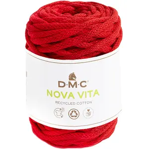 Comparateur de prix : DMC Fil Nova Vita crochet tricot macramé 250 g Rouge n°5
