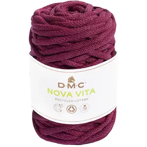 Comparateur de prix : Coton recyclé macramé ECO VITA 12 (250gr) ! - Dmc - certifié Oeko-Tex(...) - 61 Rose