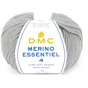 Comparateur de prix : DMC Fil à tricoter Merino Essentiel 4 50g 872 Gris moyen