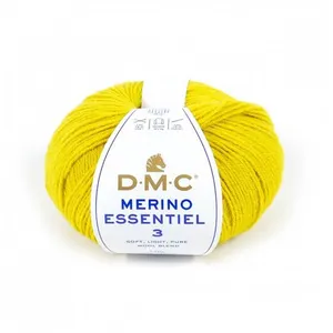 Pelote de laine Merino Essentiel 3 - DMC - Certifié Oeko-Tex 966 Jaune... pas cher