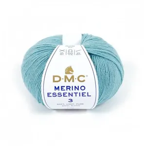 Pelote de laine Merino Essentiel 3 - DMC - Certifié Oeko-Tex 964 Bleu ... pas cher