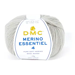 Comparateur de prix : DMC Fil à tricoter Merino Essentiel 4 50g 862 Gris clair