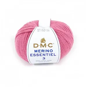 Pelote de laine Merino Essentiel 3 - DMC - Certifié Oeko-Tex 957 Rose ... pas cher