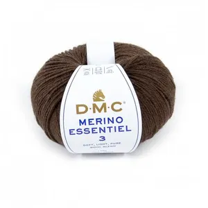 Pelote de laine Merino Essentiel 3 - DMC - Certifié Oeko-Tex 954 Marro... pas cher