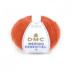 Pelote de laine Merino Essentiel 3 - DMC - Certifié Oeko-Tex 953 Orang... pas cher