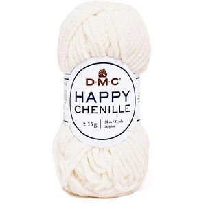 DMC Fil Happy Chenille Pelote 15 g Ivoire n°21 pas cher