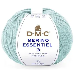 Pelote de laine Merino Essentiel 3 - DMC - Certifié Oeko-Tex 982 Bleu ... pas cher