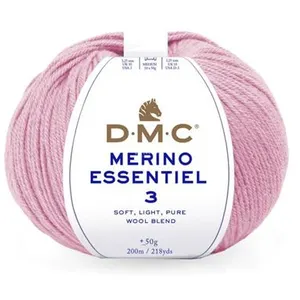 Pelote de laine Merino Essentiel 3 - DMC - Certifié Oeko-Tex 983 Rose ... pas cher