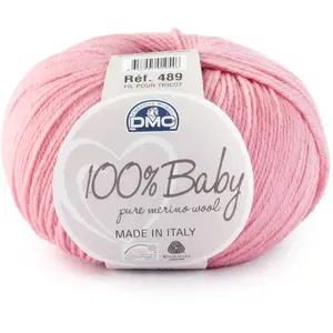Comparateur de prix : DMC Laine mérinos 100% baby - Pelote 50 g 421 - Rose