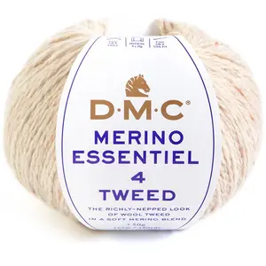 DMC Fil à tricoter Merino Essentiel 4 Tweed 50g 911 Grass cream pas cher