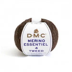 Pelote de laine Merino Essentiel 4 Tweed - DMC(...) - 908 Marron