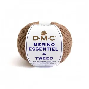 Pelote de laine Merino Essentiel 4 Tweed - DMC(...) - 910 Marron