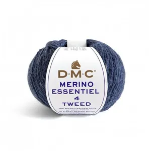 Pelote de laine Merino Essentiel 4 Tweed - DMC(...) - 903 Bleu pas cher