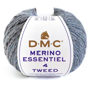 Comparateur de prix : DMC Fil à tricoter Merino Essentiel 4 Tweed 50g 904 Calder sky