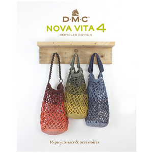 Comparateur de prix : DMC Book Nova Vita 4 Recycled Cotton - 16 projets sacs & Accessoires