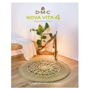 Comparateur de prix : DMC Livre Nova Vita 4 recycled Cotton 15 Projets décoration d'intérieur