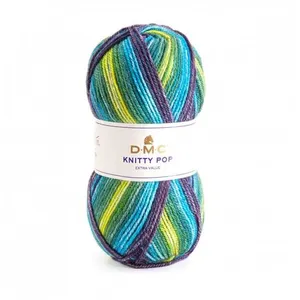 Non communiqué Pelote à tricoter KNITTY POP - DMC Just Knitting(...) - 482 Vert