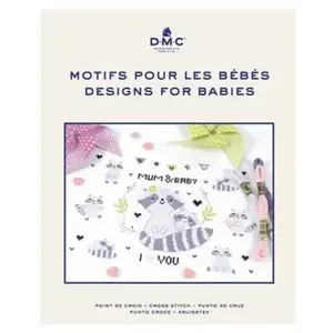 DMC Mini livre Point de croix Spécial Motifs pour les bébés