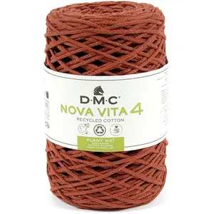 DMC - Eco Vita 4 | Fil de coton recyclé - Étiquettes à planter | 250 g - 200 m