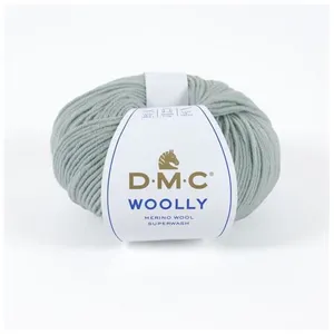 Non renseigné Pelote 100% Laine Vierge Woolly - DMC(...) - 137 Gris bleu pas cher
