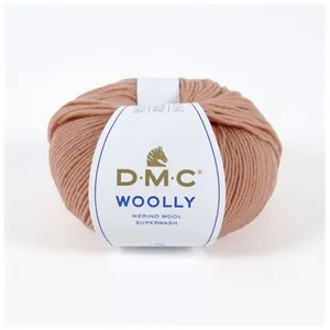 Non renseigné Pelote 100% Laine Vierge Woolly - DMC(...) - 454 Melon pas cher