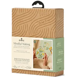 Dmc - Kit DIY Broderie Duo Mindful DMC - Sous Bois enchanté - Ø 12 cm pas cher