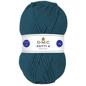Fil à tricoter Knitty 6 - 100GR - DMC Just Knitting Bleu (691) - Bleu ...