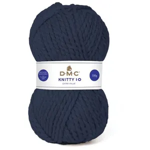 Non communiqué Laine - DMC - Knitty 10 - 100% acrylique - 100 g - Bleu Marine 611