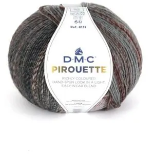 Non renseigné Fil à tricoter PIROUETTE - 200gr - DMC(...) - 801 Gris