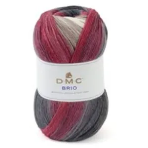 Non renseigné Pelote de laine à tricoter BRIO - DMC(...) - Rouge (423) pas cher