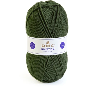 DMC Fil à tricoter Knitty 4 100 g Vert anglais n°602 pas cher