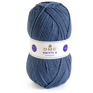 Non communiqué Fil à tricoter KNITTY 4 - 50gr - DMC(...) - 609 bleu