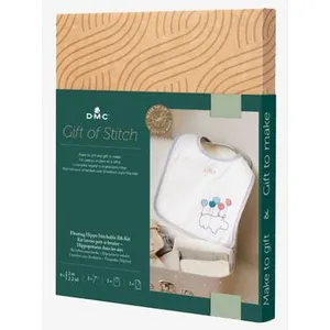 DMC Bavoir à broder Kit Bébé à broder